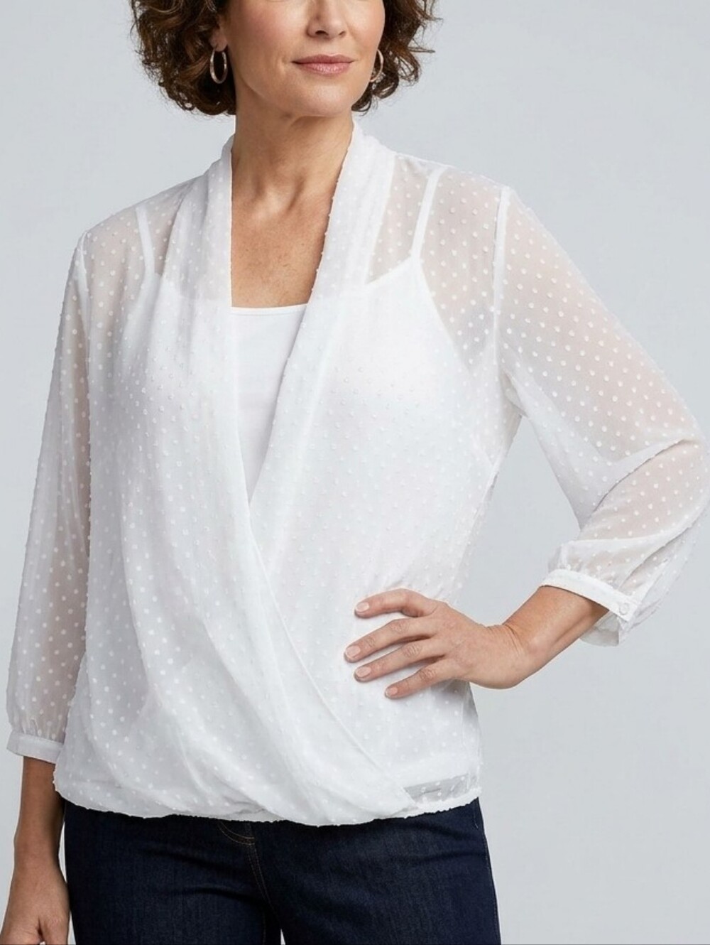 Nue Options Woman 2 Piece Blouse size 16W